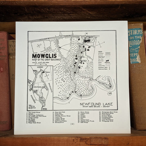 Mowglis Map Print